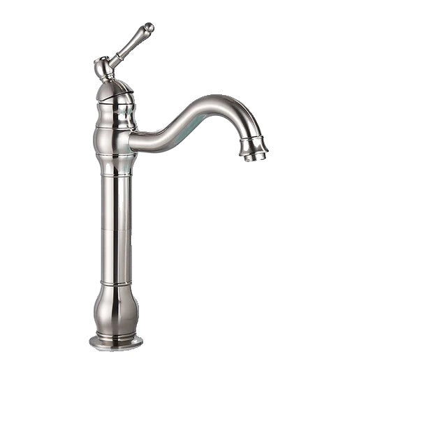 Bathroom Faucet, Brass Construction, Hot and Cold Water Mixer