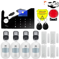 Smart Home Alarm System, Wireless Control, App Integration