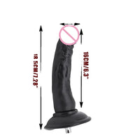 Sex Machine Attachment, VAC-U-Lock, Big Black and Flesh Dildos