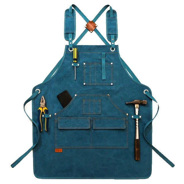 Gardening Apron, Durable Canvas, Tool Pockets