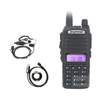 Baofeng UV-82 Walkie Talkie, 8W Power Output, Dual PTT Feature