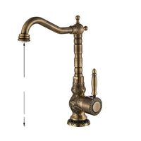 Kitchen Faucet, Retro Design, Single Handle Operation