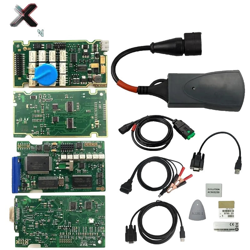 Lexia3 PP2000 Diagbox V991, Fuld Chips, Super Firmware