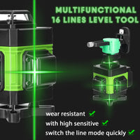 Laser Level, 16Line, USB Rechargeable