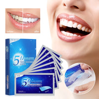 Teeth Whitening Strips, 5D Gel, Dental Kit