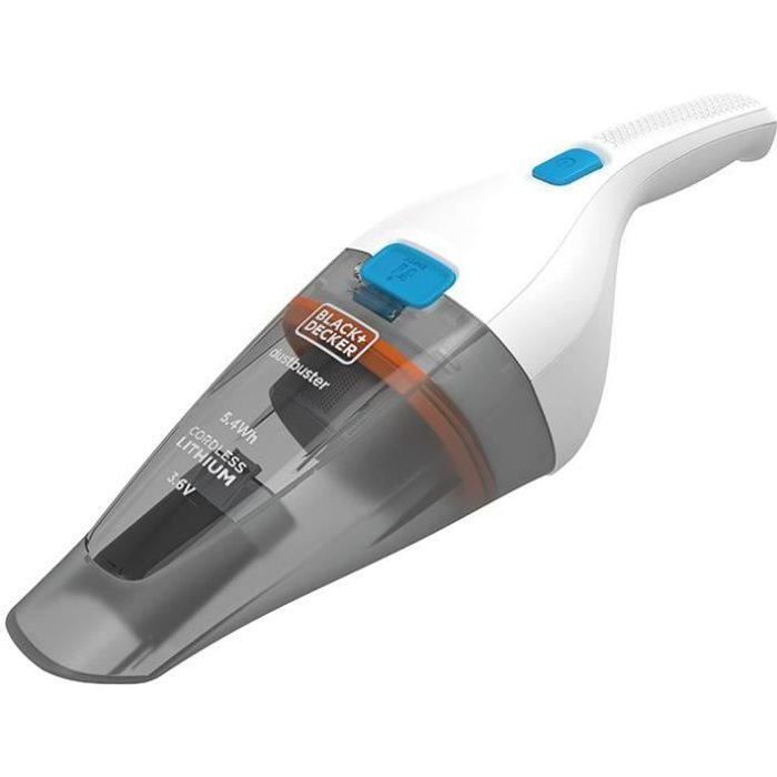 BLACK + DECKER - NVC115JL-QW - Cordless Hand Vacuum - 3.6V