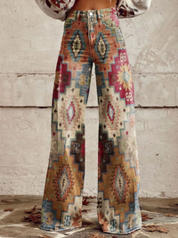 Alexandra™ Boho Weite Hosenbeine
