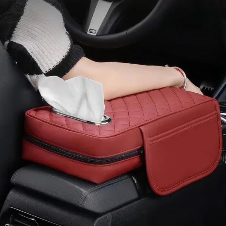 ArmNest - Auto-Armlehnenbox mit Taschentuchhalter [Letzter Tag Rabatt] 0