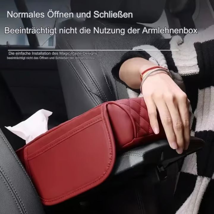 ArmNest - Auto-Armlehnenbox mit Taschentuchhalter [Letzter Tag Rabatt] 2