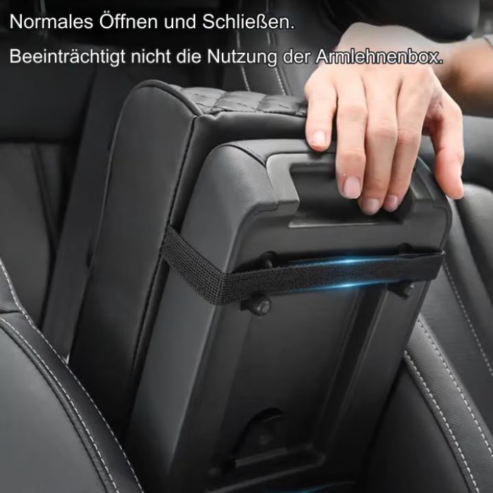 ArmNest - Auto-Armlehnenbox mit Taschentuchhalter [Letzter Tag Rabatt] 3
