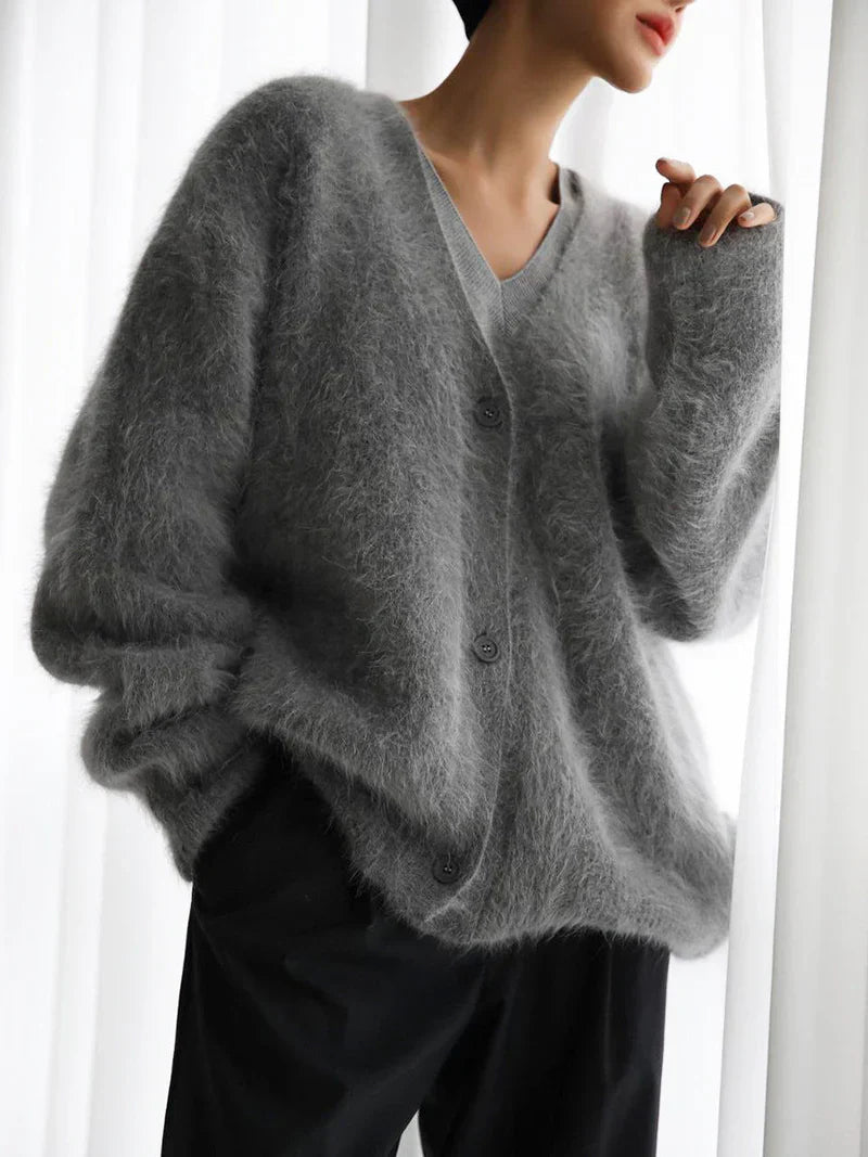 Augusta™ Kuschelig warme Komfort-Strickjacke