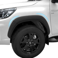 Car Styling Fender Flares, Fits Toyota Hilux Revo, Mudguards Included