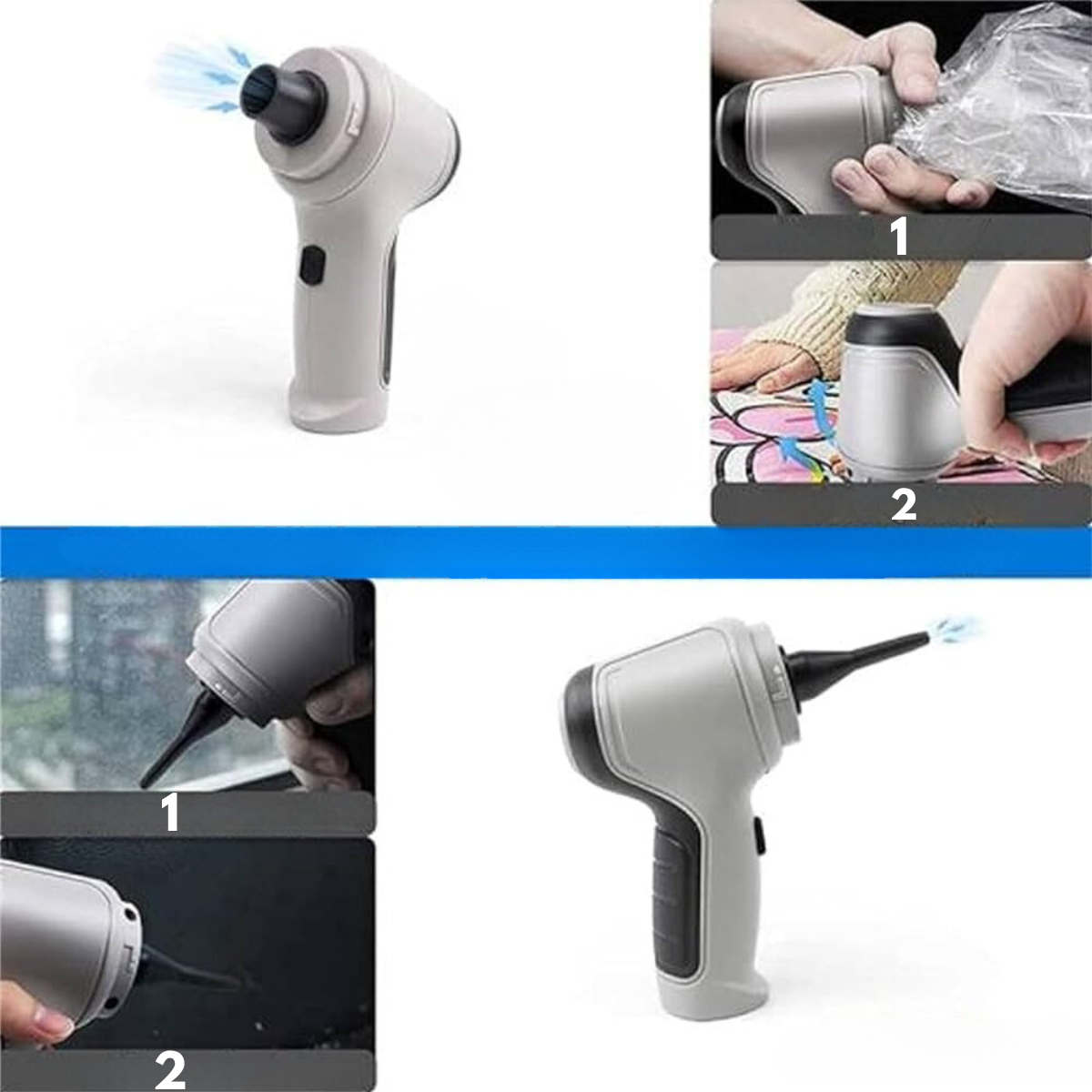 AutoVac - Ultimativer kabelloser Autostaubsauger mit starker Saugkraft [Letzter Tag Rabatt] 5