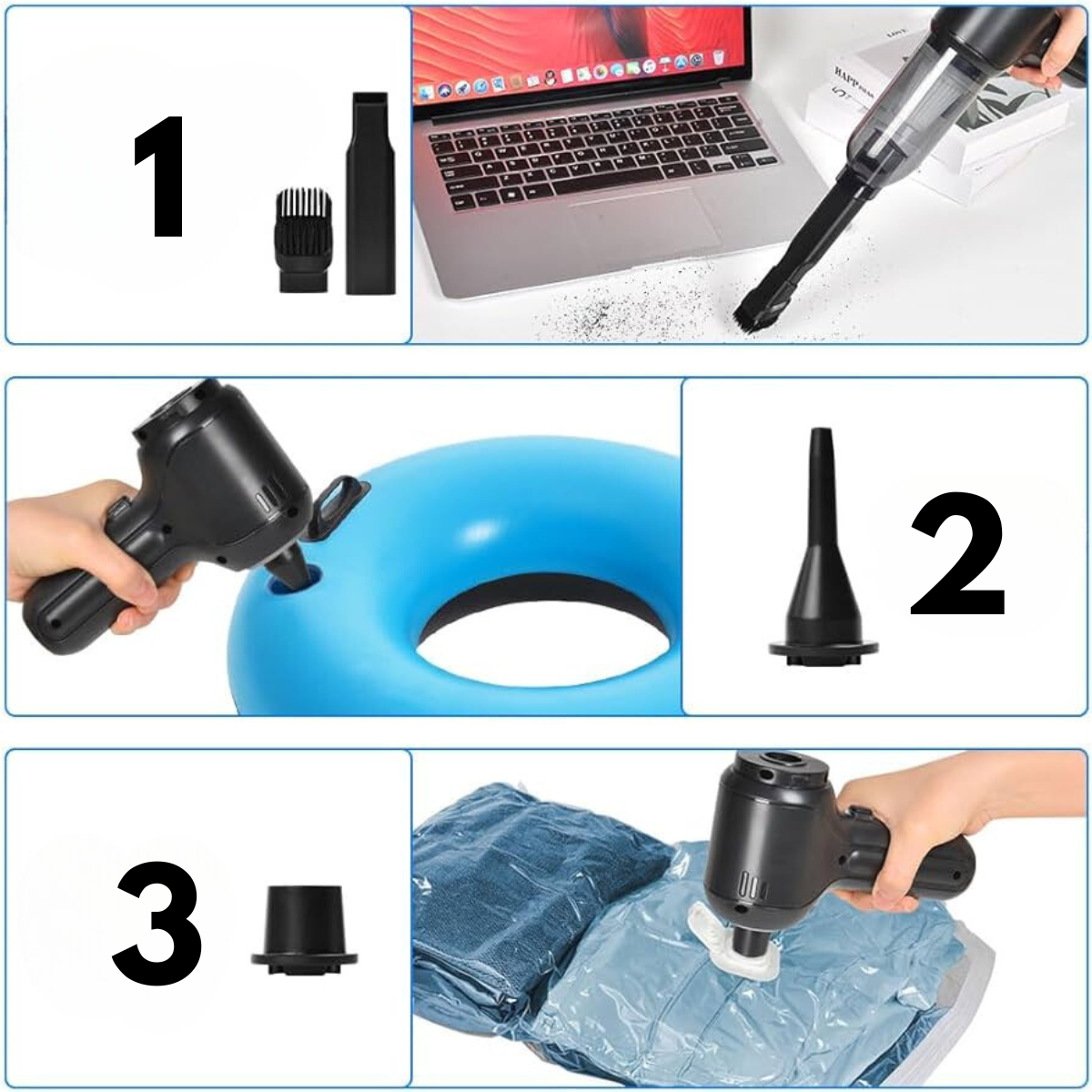 AutoVac - Ultimativer kabelloser Autostaubsauger mit starker Saugkraft [Letzter Tag Rabatt] 7