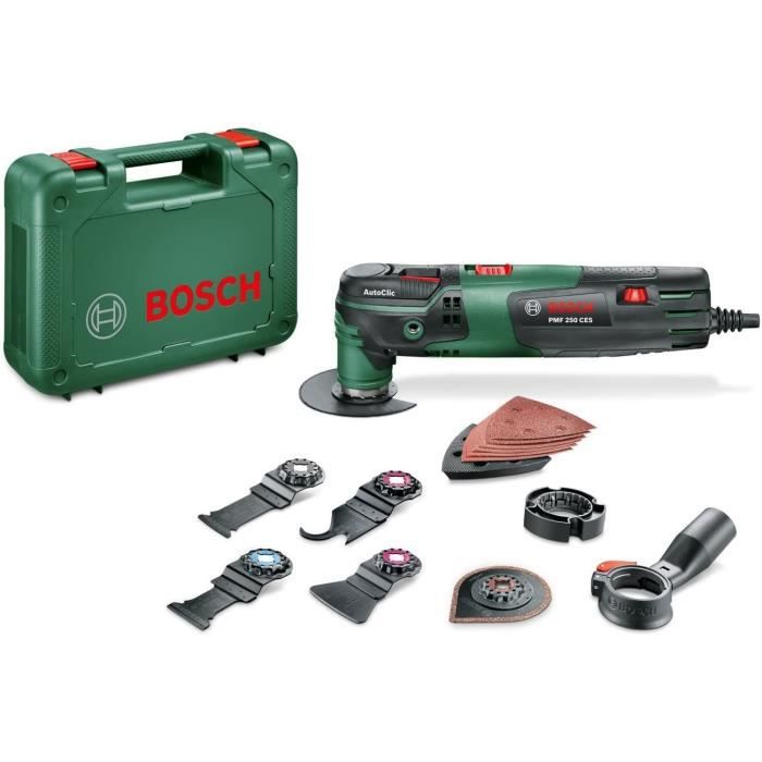 BOSCH Multi-tool PMF 250 CES Set