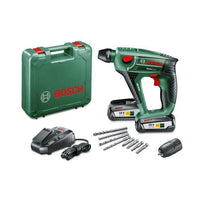 Bosch - UNO MAXX draadloze perforator (geleverd met 2 18V -2.5 AH batterijen + lader + transportkoffer)