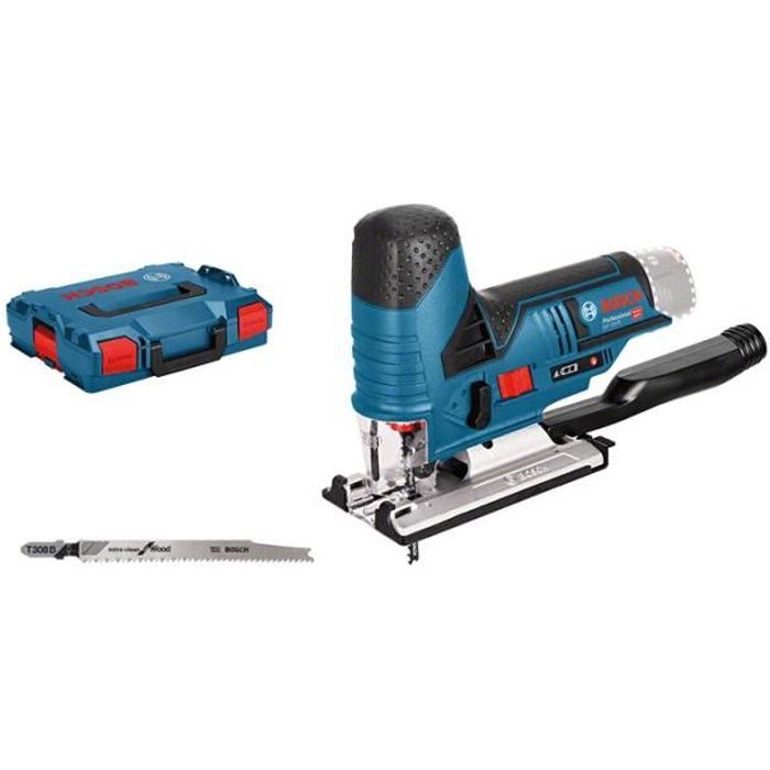 Bosch Professional GST 12V-70 decoupeerzaag + 2 3.0Ah batterijen + L-BOXX - 06015A1005