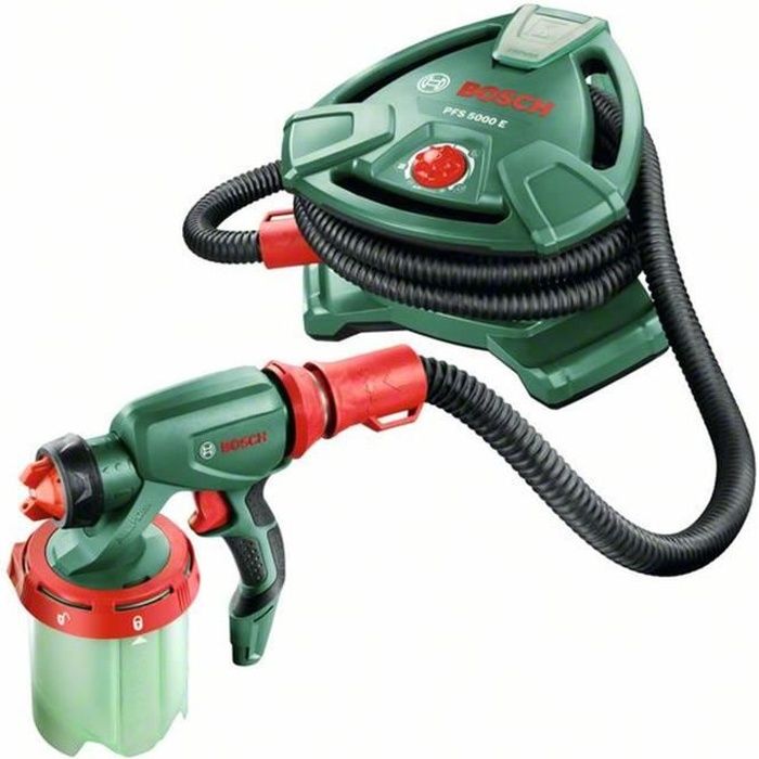 Bosch PFS Verfpistool 5000 E - 1200 W - Debiet: 500 ml/min + MALXEUR