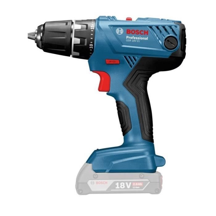 Bosch Professional GSB 18V-21+ 82 acc Pick&Click klopboor-schroevendraaier - 06019H110C