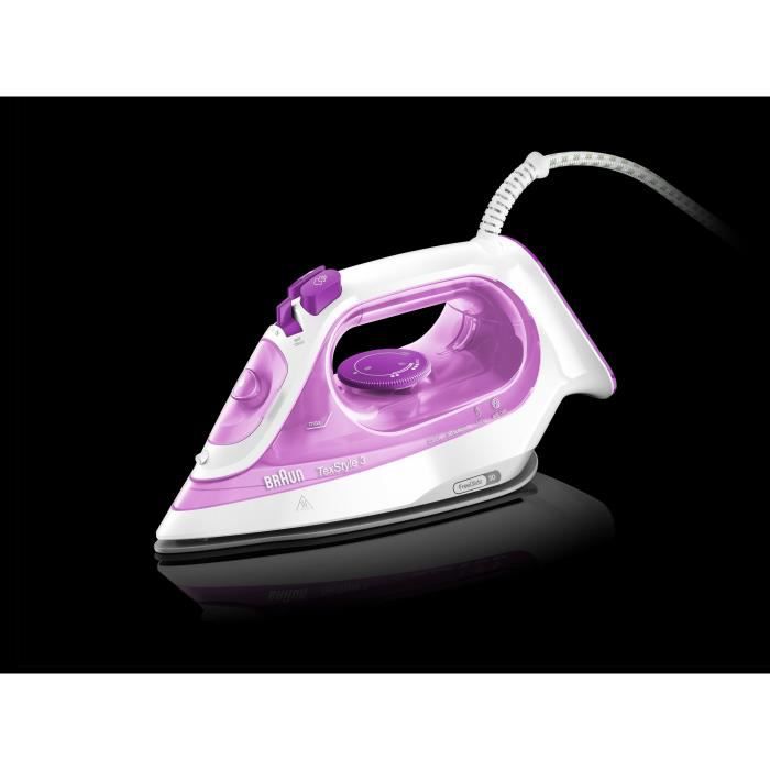 Steam iron SI3030PU - Texstyle - Anti -Tarte system - Steam flow 45g/min