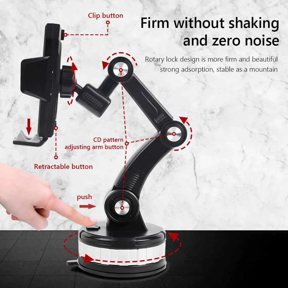 DashClamp - 360° einstellbare Auto-Telefonhalterung [Letzter Tag Rabatt] 5