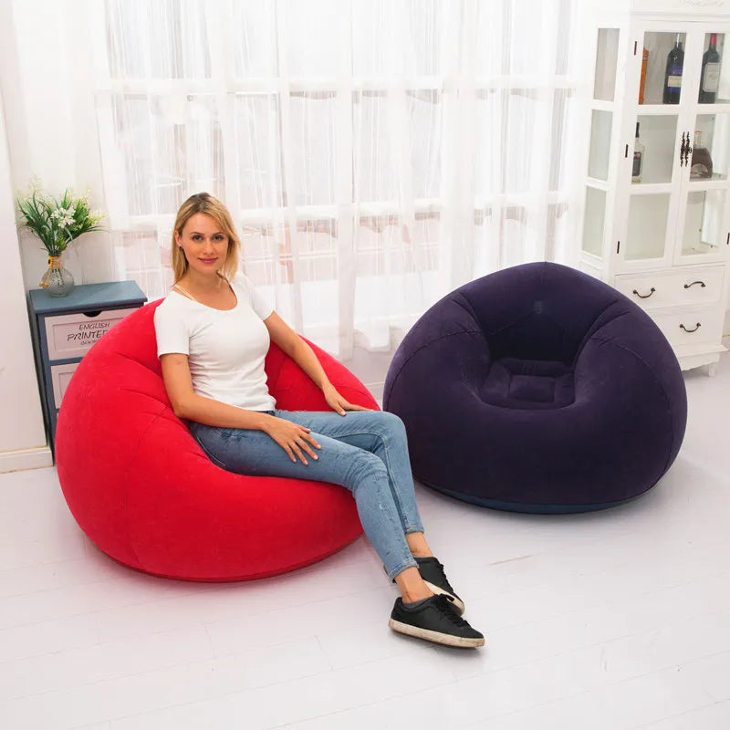 Inflatable Sofa, PVC Material, Outdoor Camping Seat