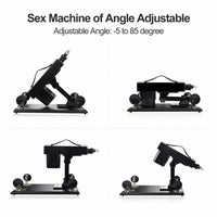 Sex Machine, Adjustable Angle, Retractable