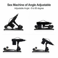 Automatic Thrusting Sex Machine, Adjustable Angle, Remote Control