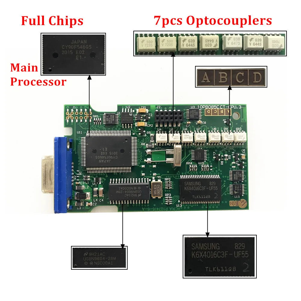 Lexia3 PP2000 Diagbox V991, Fuld Chips, Super Firmware