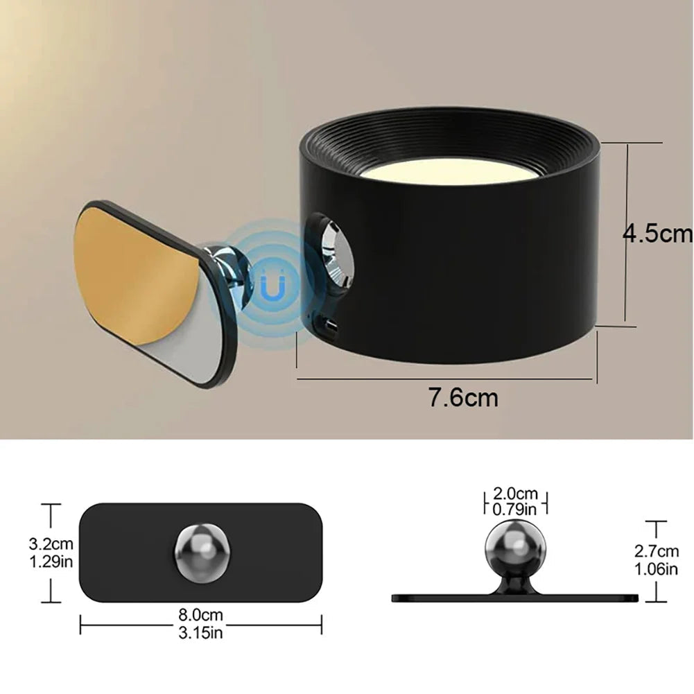 GlowCraft™ - Infinity LED Wall Light 8