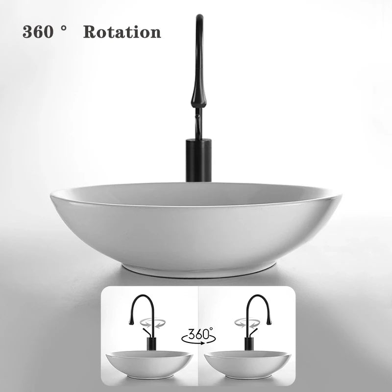 Køkkenarmatur, Udtrekkbar Strålesprøjte, 360 graders rotation