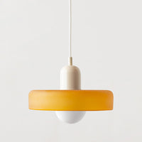 KristallLicht™ metal-glass pendant light 14