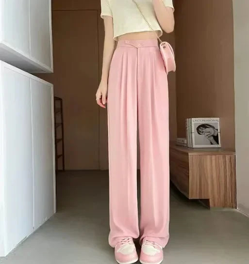 Krystalle™ Maßgeschneiderte Plissee-Hose im entspannten Stil