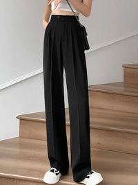 Krystalle™ Maßgeschneiderte Plissee-Hose im entspannten Stil