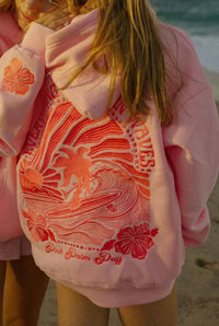 Lilly™ Sonnenuntergang und Wellen Inspirierte Wärme