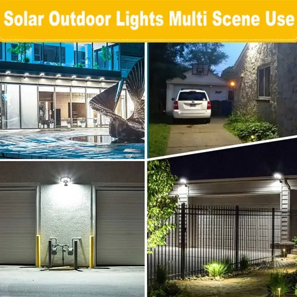 Lumiaro OctaBeam | 360° Solarlampe | 168 LEDs & Bewegungssensor | Mit Fernbedienung 5