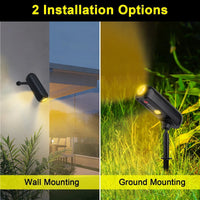 LumoGlow | LED Solarstrahler | 2-in-1 Lichtmodus | IP65 Wasserdicht 5