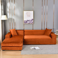 LuxeCover™ Stretch Velvet Sofa Cover 11