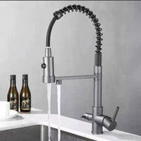 Kitchen Sink Faucet, 360 Degree Rotation, Water Purification