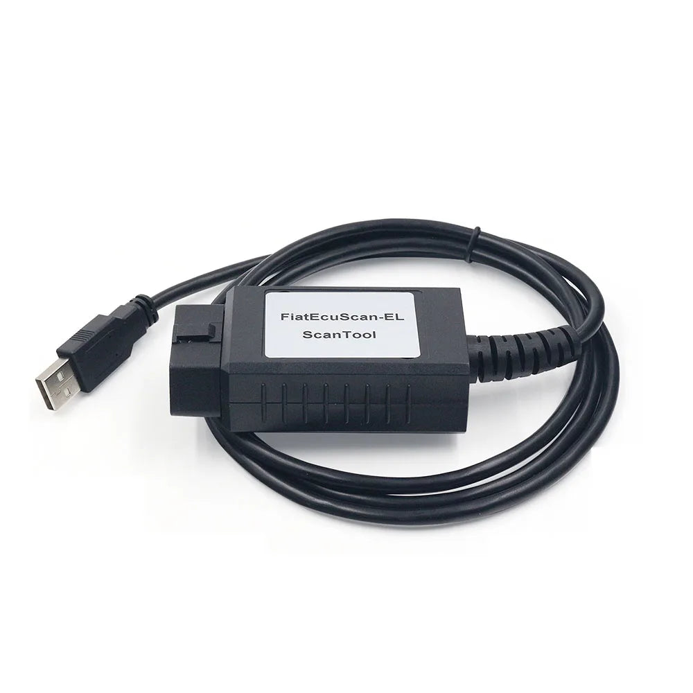 Fiatecuscan Adapter, OBD2-connector, Diagnostisch