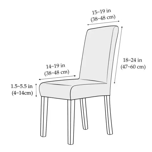 Premium stretchy chair covers for long-lasting protection 4