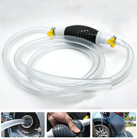 PumpMate Flüssigkeitspumpe | Manuell & Stromfrei | Für Benzin, Diesel, Wasser, Öl | Mobil & Tropfsicher 4