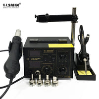 Saike 852d SMD Rework Station, heteluchtpistool, soldeerstation