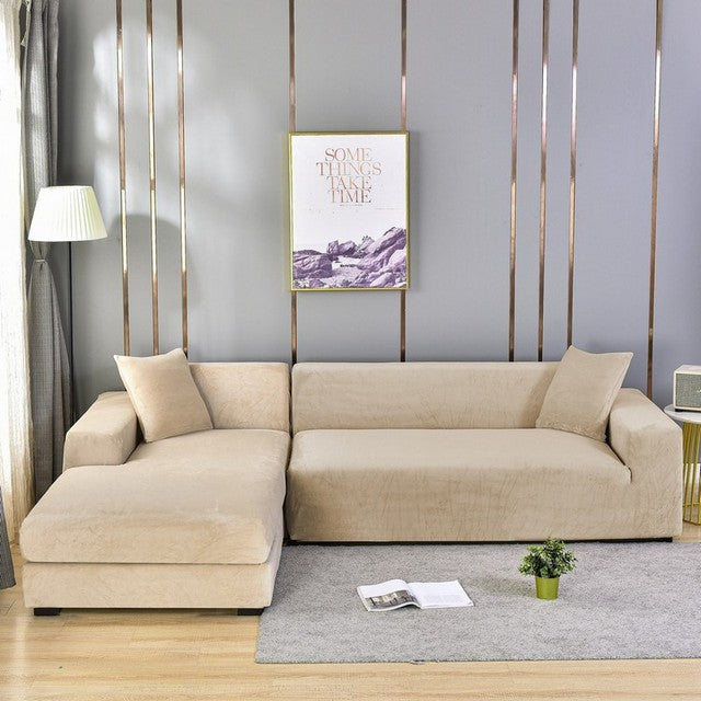 SamtGarde™ Elastic Velvet Sofa Cover 1