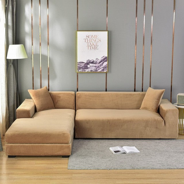 SamtGarde™ Elastic Velvet Sofa Cover 3
