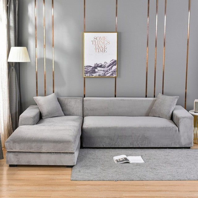 SamtGarde™ Elastic Velvet Sofa Cover 4