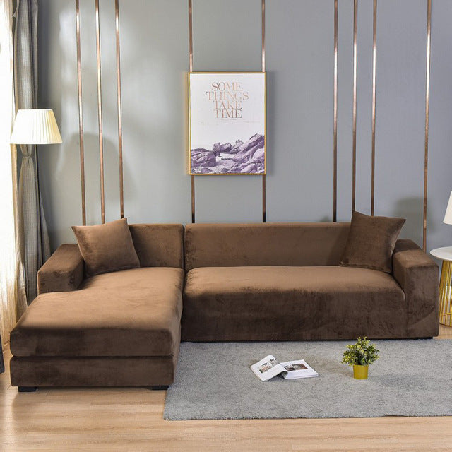 SamtGarde™ Elastic Velvet Sofa Cover 5