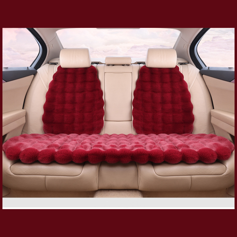 SeatVelour - Luxus Verdickte Plüsch Autositzkissen Set  [Letzter Tag Rabatt] 13