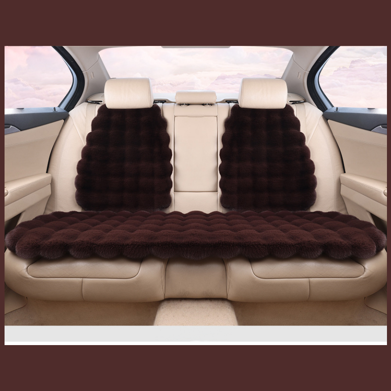 SeatVelour - Luxus Verdickte Plüsch Autositzkissen Set  [Letzter Tag Rabatt] 30