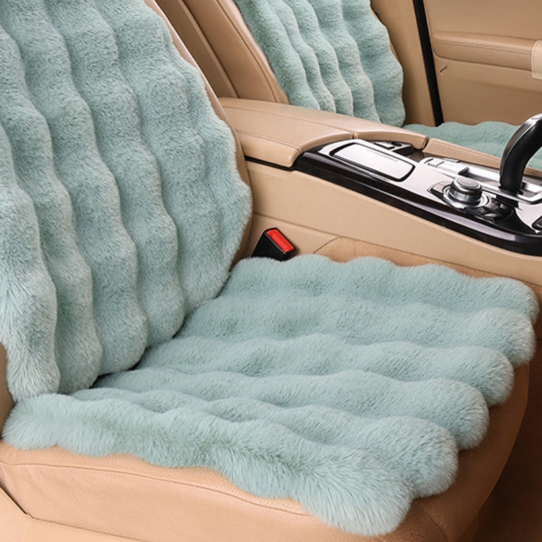 SeatVelour - Luxus Verdickte Plüsch Autositzkissen Set  [Letzter Tag Rabatt] 9